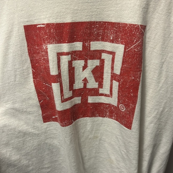 KR3W Men’s Size Medium White Graphic T-Shirt $10 - Picture 3 of 6